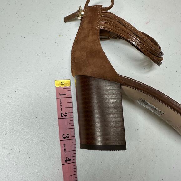 White House Black Market Women's Margot Whisky Heeled Strappy Sandals Size 9 - Picture 6 of 16